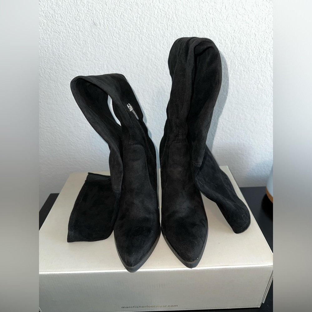 Marc Fisher over the knee boots, never worn outside the home. Black, 7M